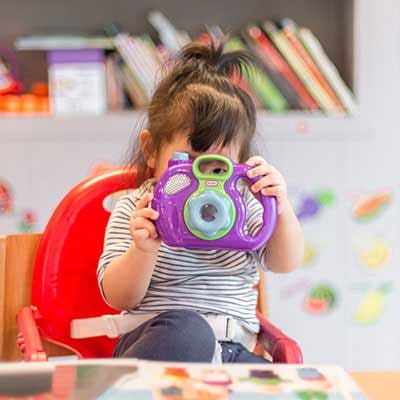 Children learning through play at Blue Planet Child Care
